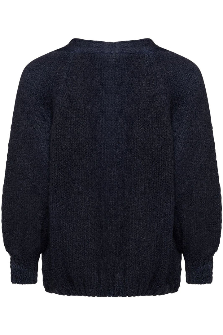 Noella - Fora Knit Cardigan - 007 Navy Cardigans 