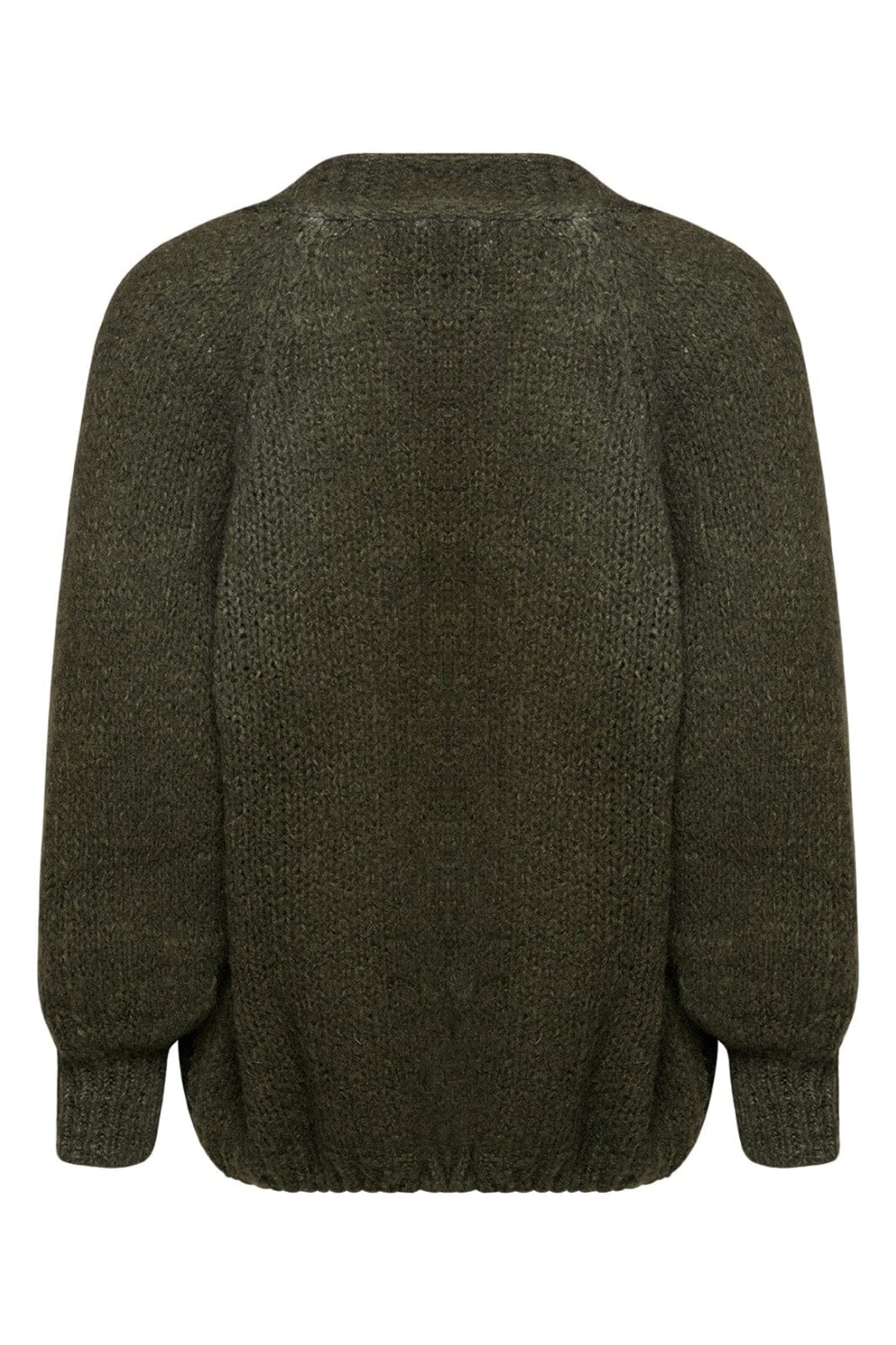 Noella - Fora Knit Cardigan - 545 Dark Army Cardigans 