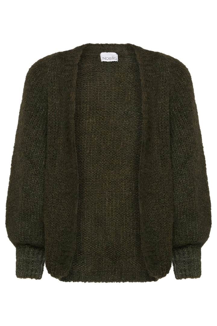 Noella - Fora Knit Cardigan - 545 Dark Army Cardigans 