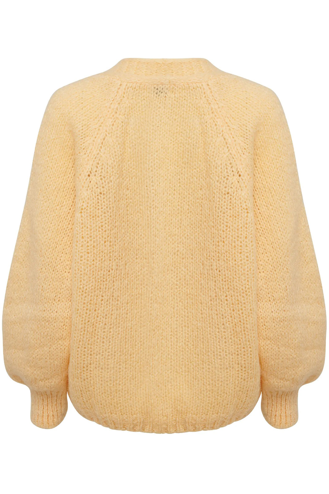 Noella - Fora Knit Cardigan - Yellow Melange Cardigans 