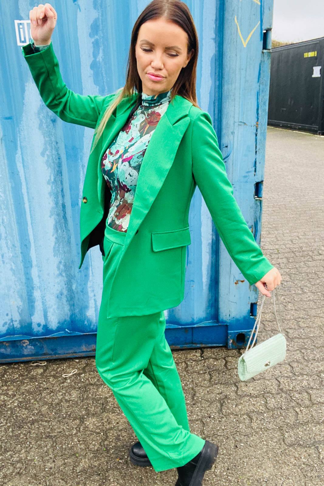 Noella - Forte Blazer - Green Blazer 