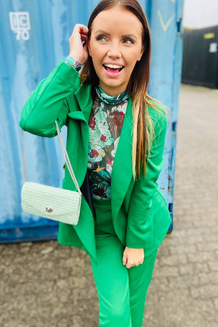 Noella - Forte Blazer - Green Blazer 