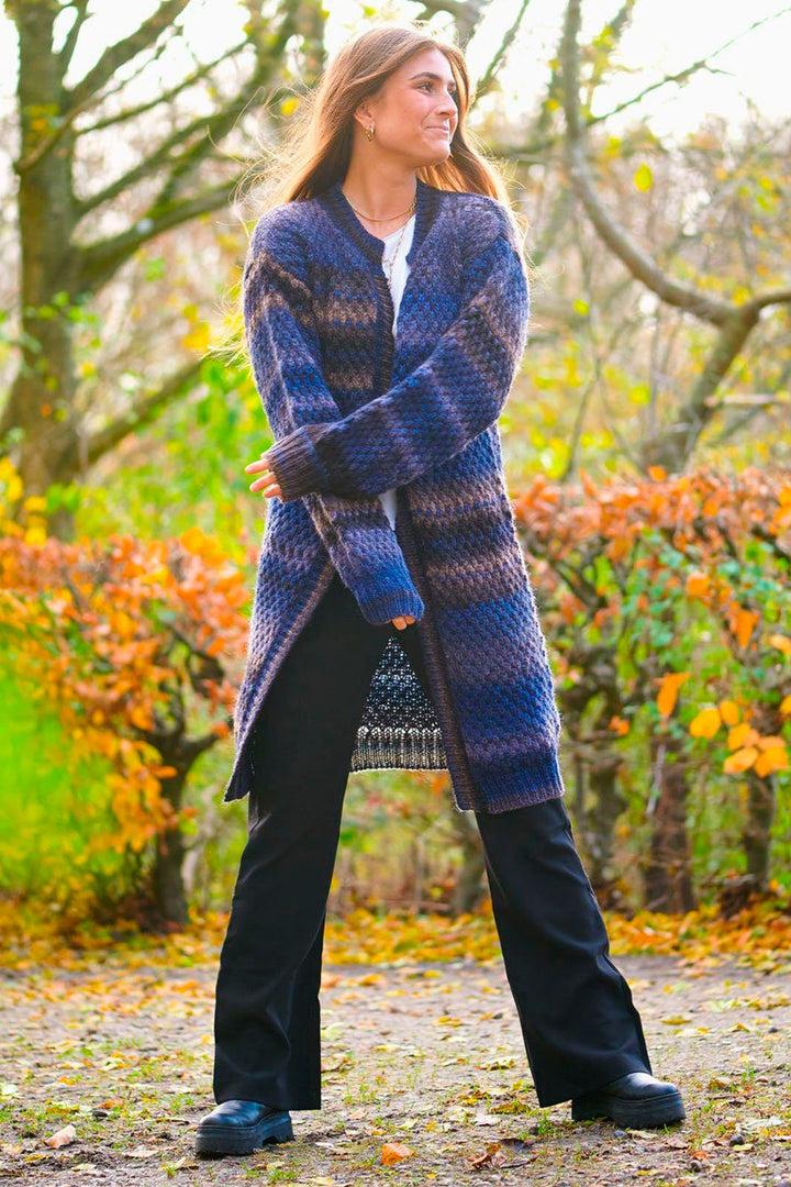 Noella - Gio Cardigan- Blue Mix Cardigans 