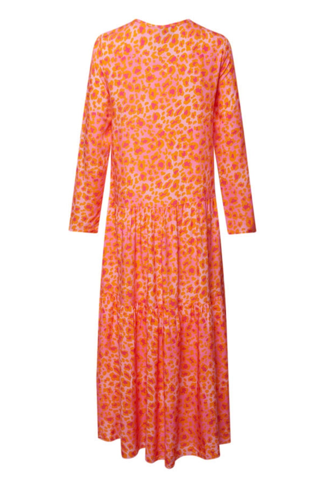 Noella - Imogene Long Dress - Orange Mix Kjoler 