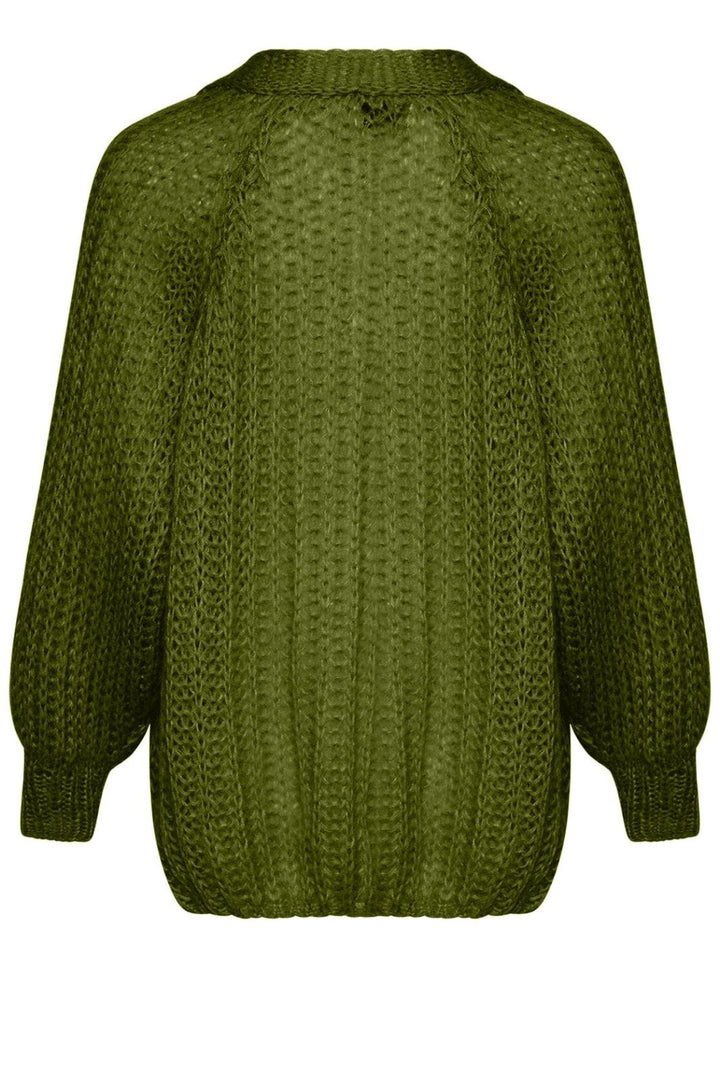 Noella - Joseph Cardigan Solid - 010 Army Green Cardigans 