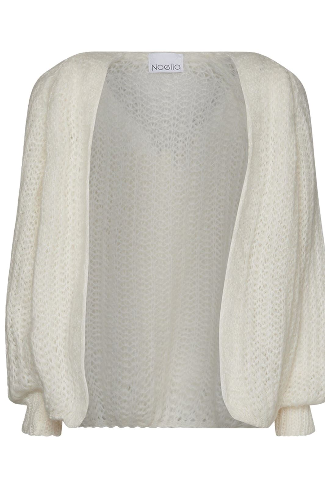 Noella - Joseph Cardigan Solid - 028 White Cardigans 