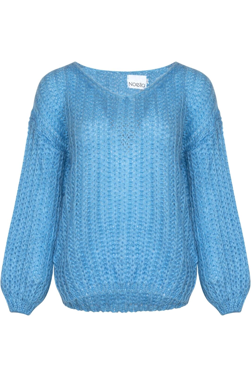 Noella - Joseph Knit Sweater - 109 Blue Strikbluser 