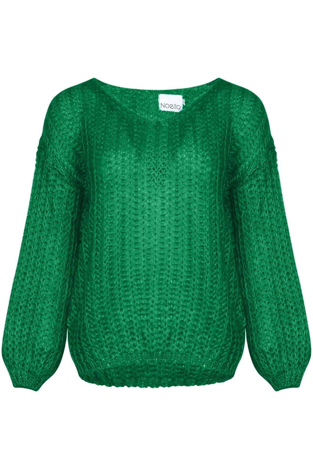 Noella - Joseph Knit Sweater - 512 Dark Green Strikbluser 