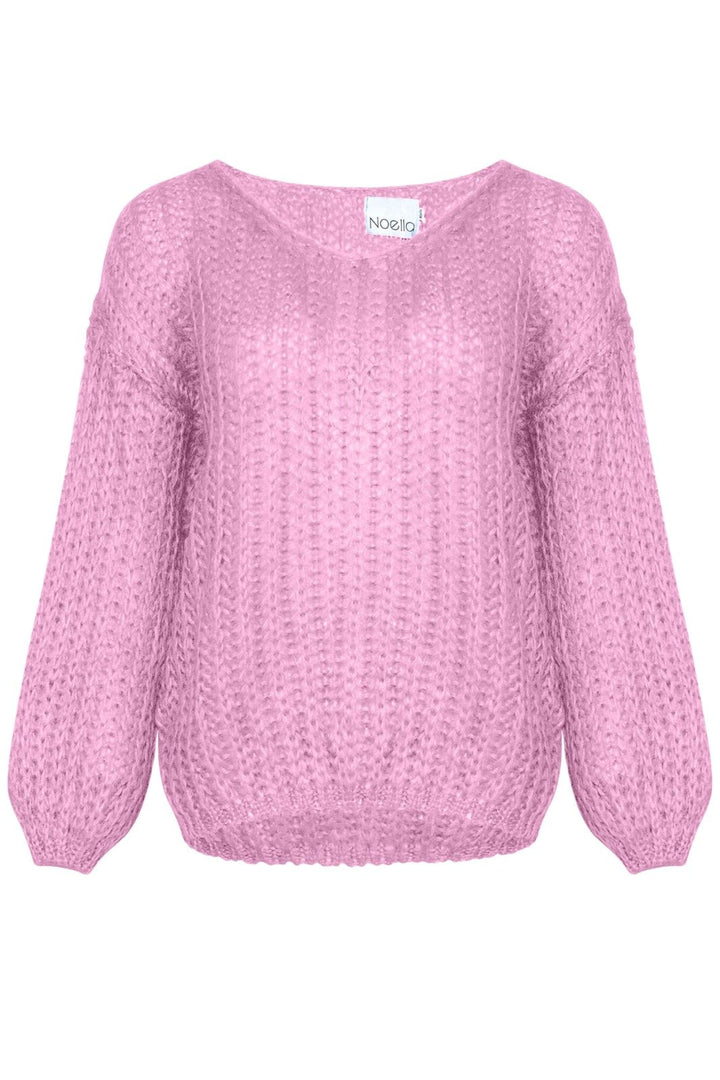 Noella - Joseph Knit Sweater - 599 Dusty Pink Strikbluser 