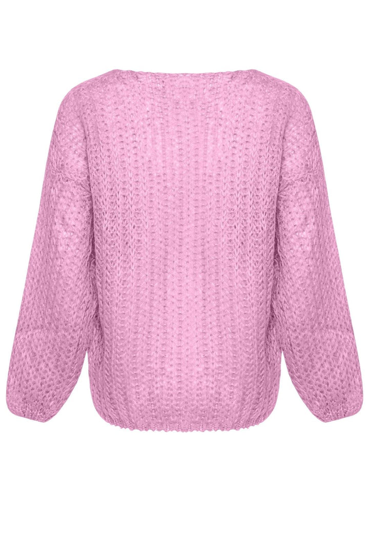 Noella - Joseph Knit Sweater - 599 Dusty Pink Strikbluser 