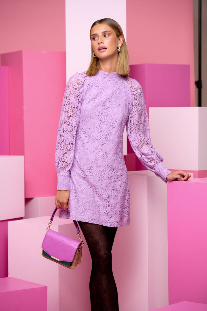 Noella - Karen Short Dress - Lilac Kjoler 