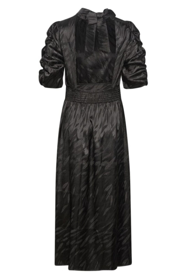 Noella - Leo Long Dress - 004 Black Kjoler 