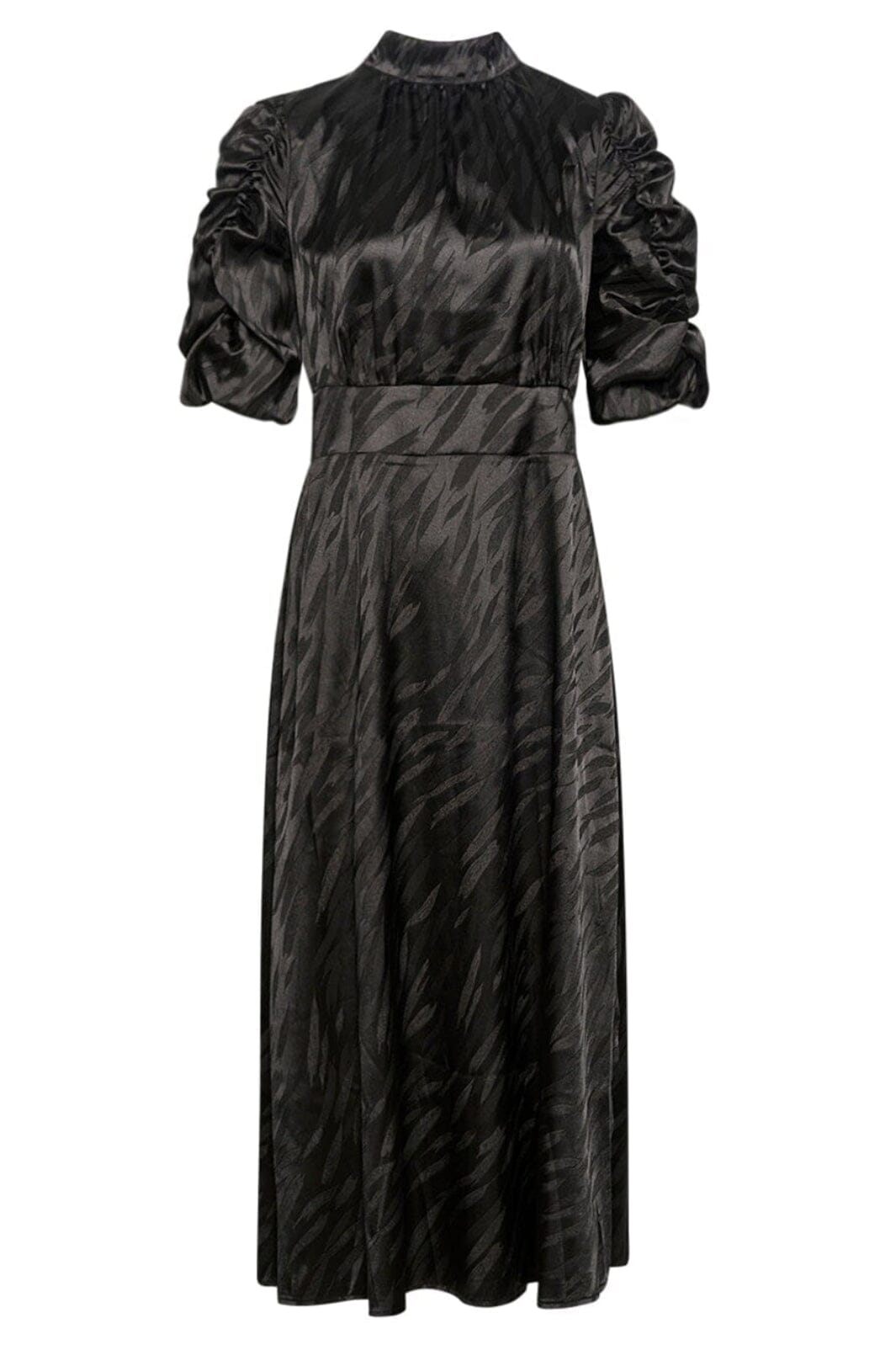 Noella - Leo Long Dress - 004 Black Kjoler 