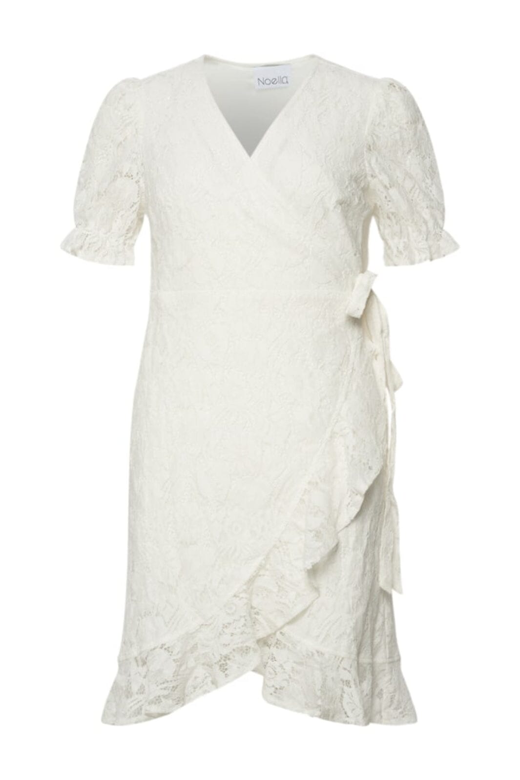 Noella - Macenna Wrap Dress - White Kjoler 