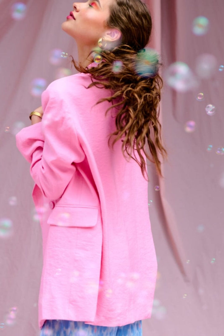 Noella - Mika Oversize Blazer - Candy Pink Blazere 