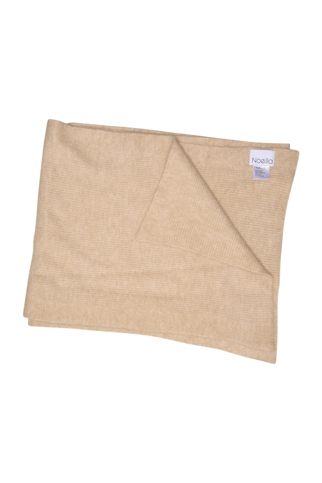 Noella - Pacy Knit Scarf - Light Beige 