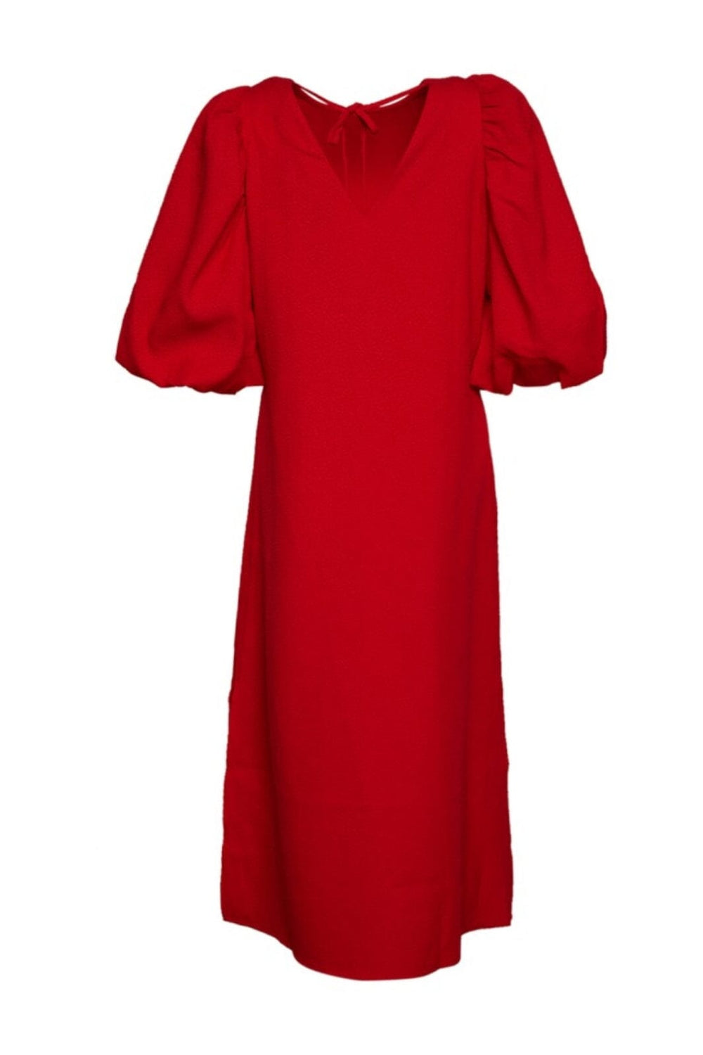 Noella - Pastis Long Dress - Electric Red 