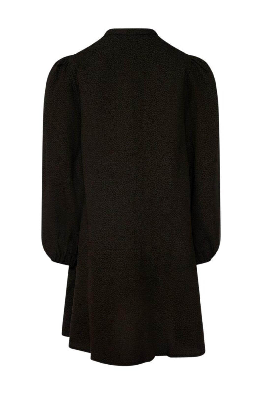 Noella - Pastis Ruffle Dress - Black Kjoler 