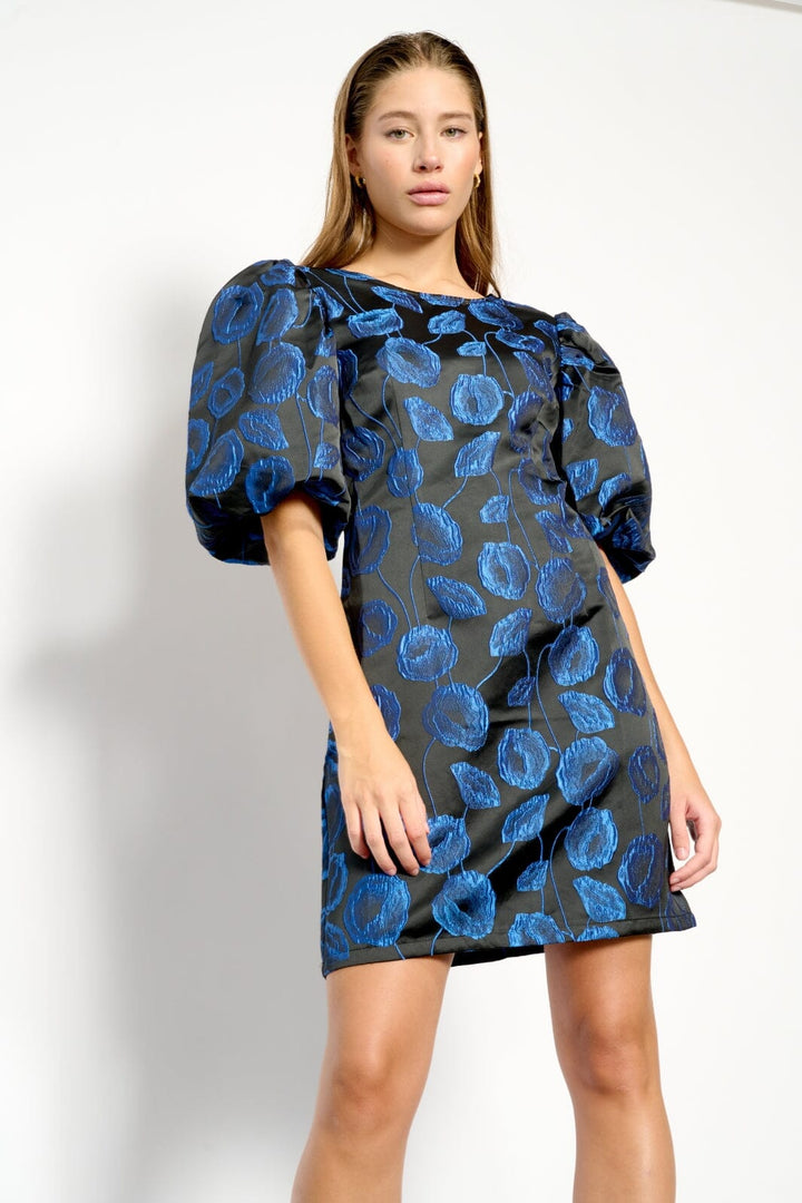 Noella - Pina Dress - Electric Blue Mix Kjoler 