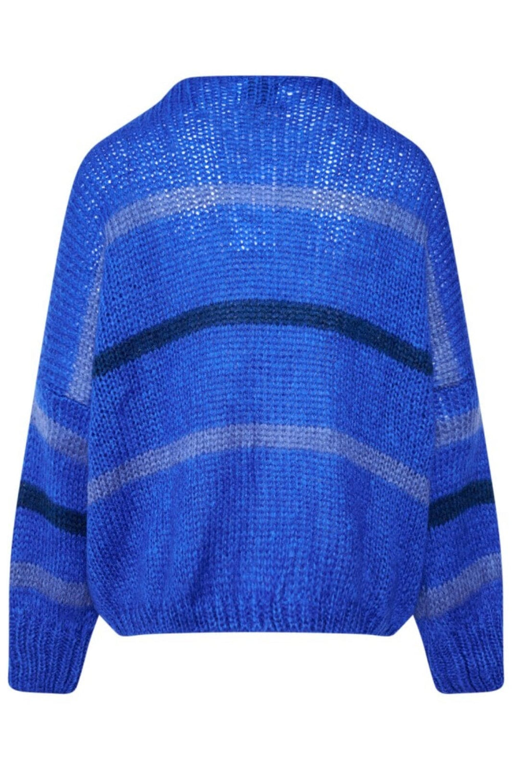 Noella - Prisca Knit Cardigan Short - Blue Mix Cardigans 