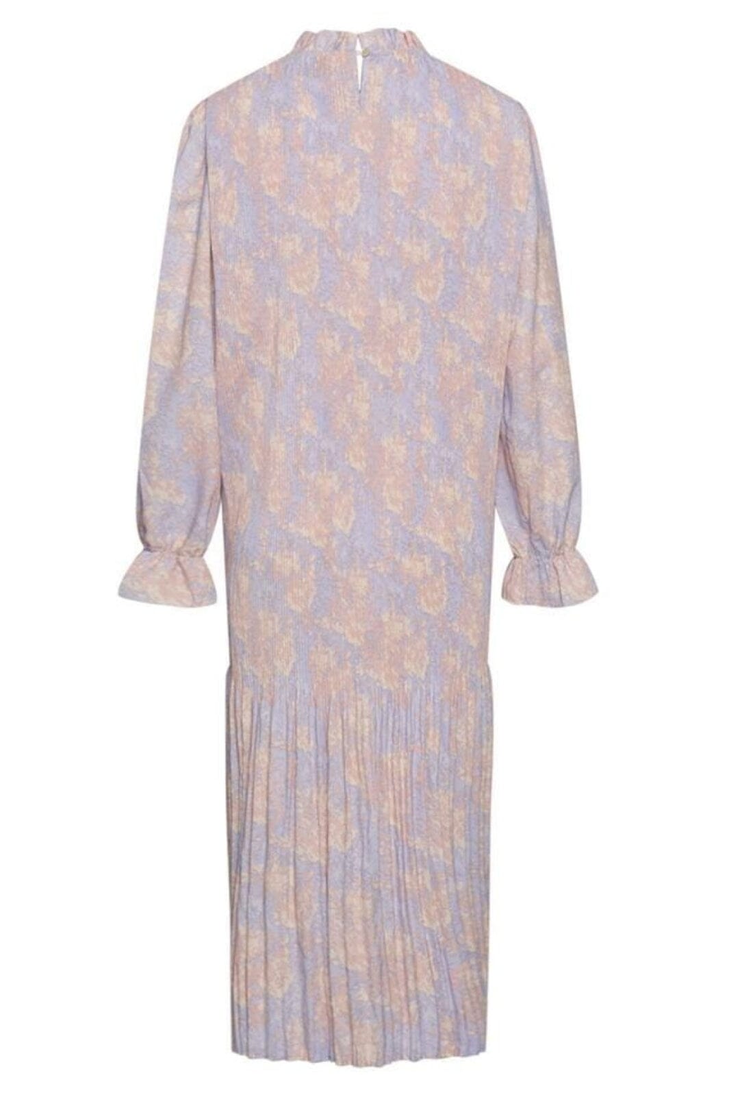 Noella - Rebecca Long Dress - Lavender/Apricot Print Kjoler 