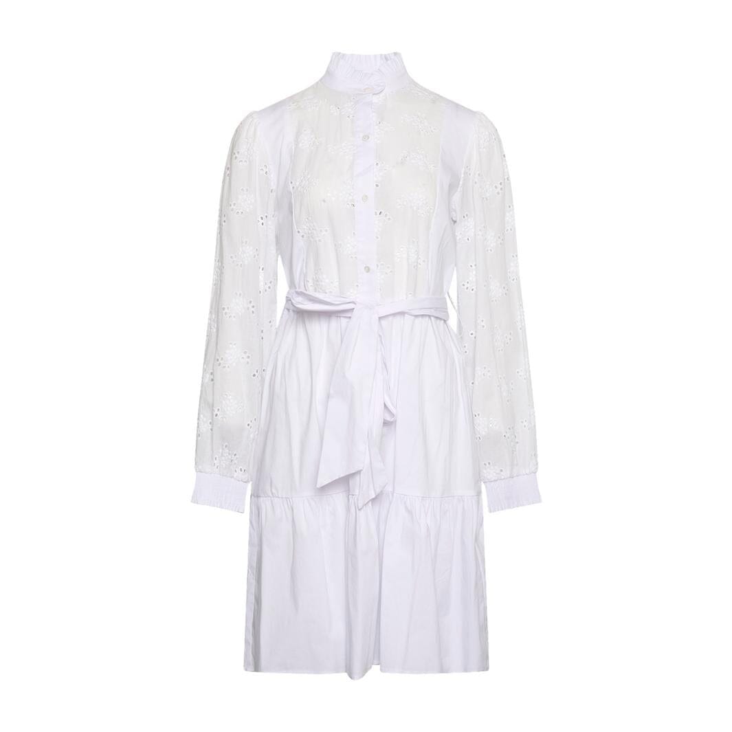 Noella - Rina Shirt Dress - White