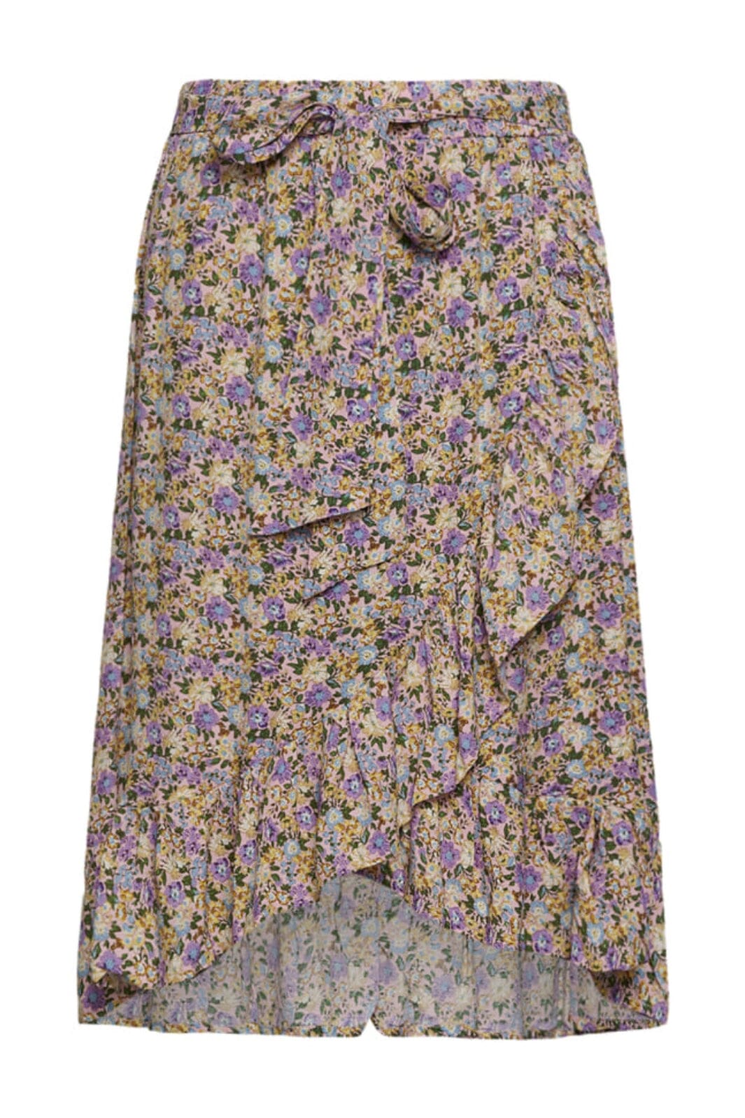 Noella - Rita Wrap Skirt - Lavender Flower Nederdele 