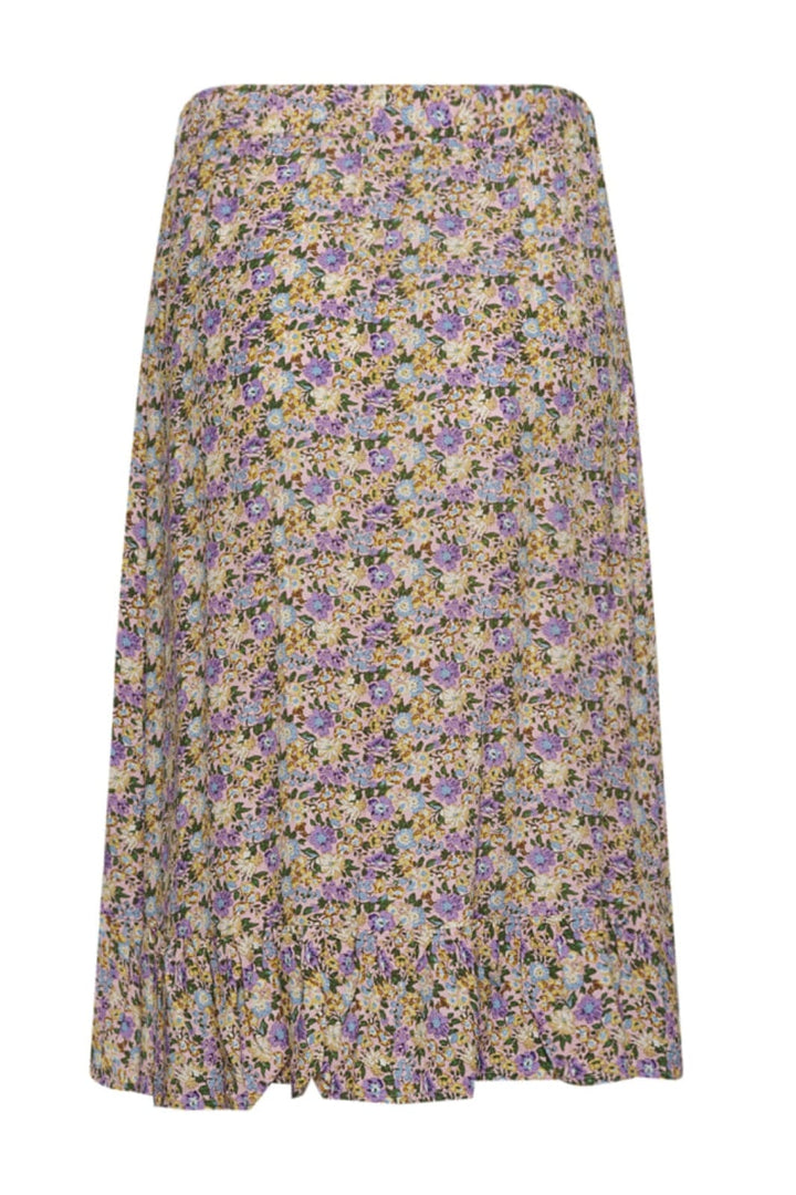 Noella - Rita Wrap Skirt - Lavender Flower Nederdele 