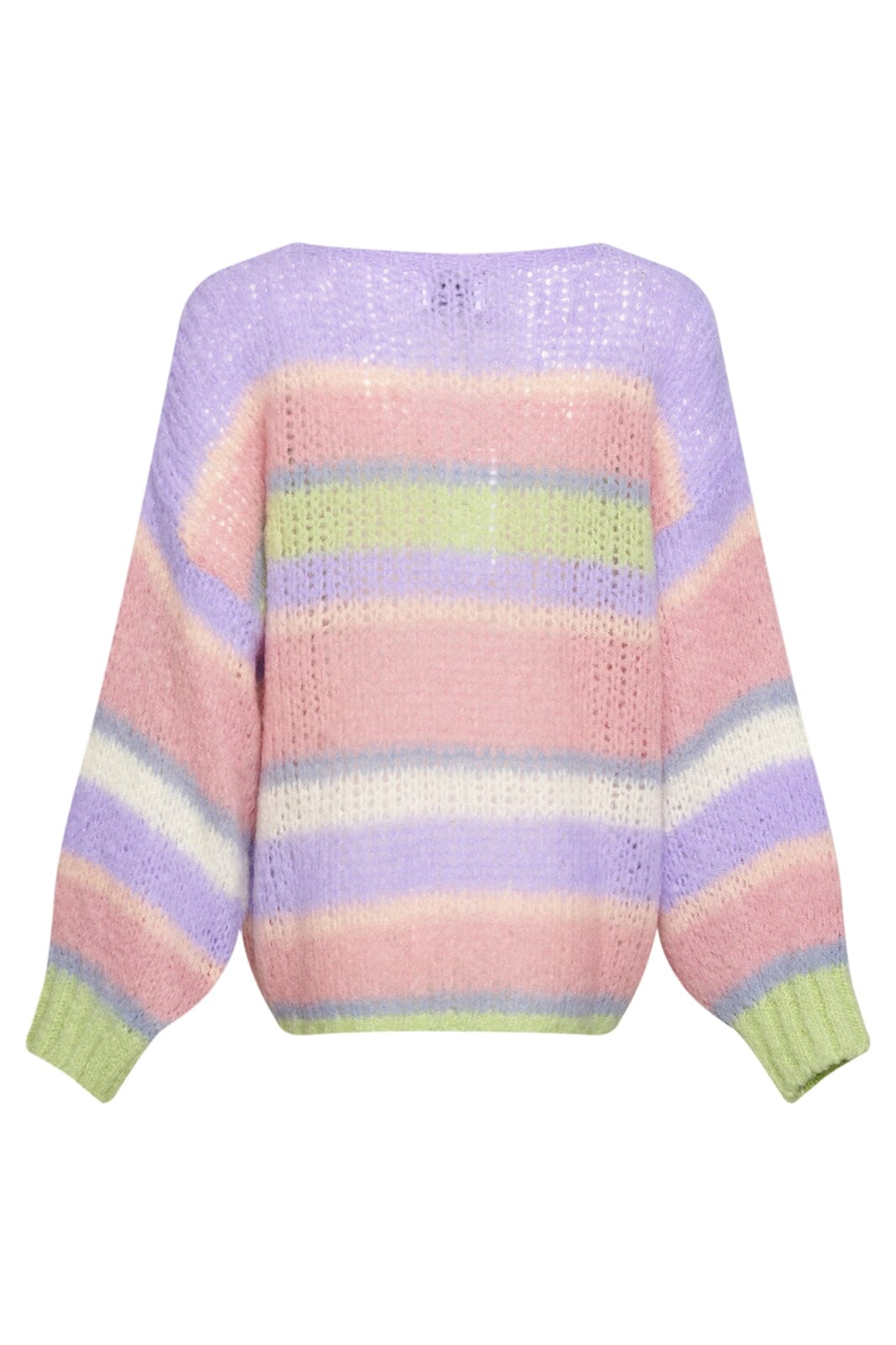 Noella - Rona Ella Knit Sweater - 904 Soft Pastel Mix Strikbluser 
