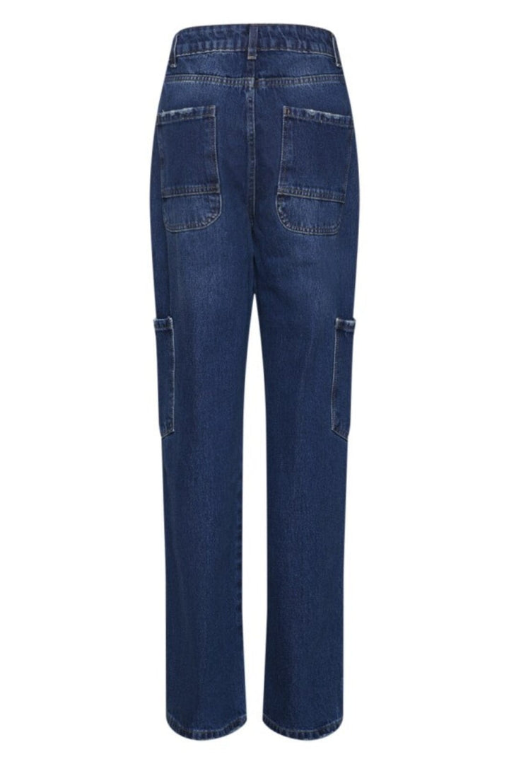 Noella - Rory Cargo Jeans - 188 Dark Blue Washed Jeans 