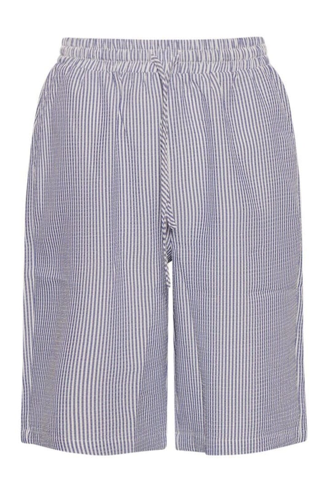 Noella - Sabine Shorts - Blue Stripe Shorts 