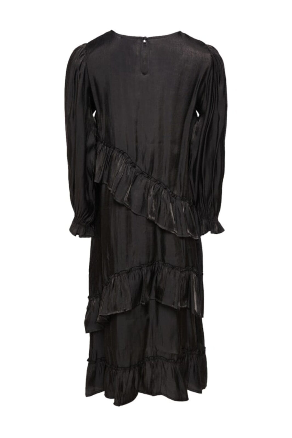 Noella - Sierra Frill Dress - 004 Black Kjoler 