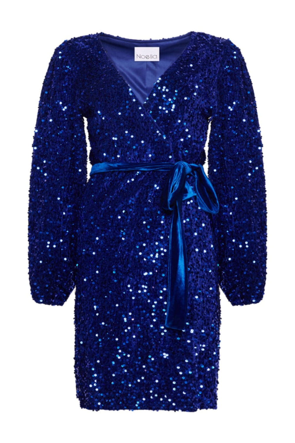 Noella - Teagan Wrap Dress - 535 Royal Blue Kjoler 