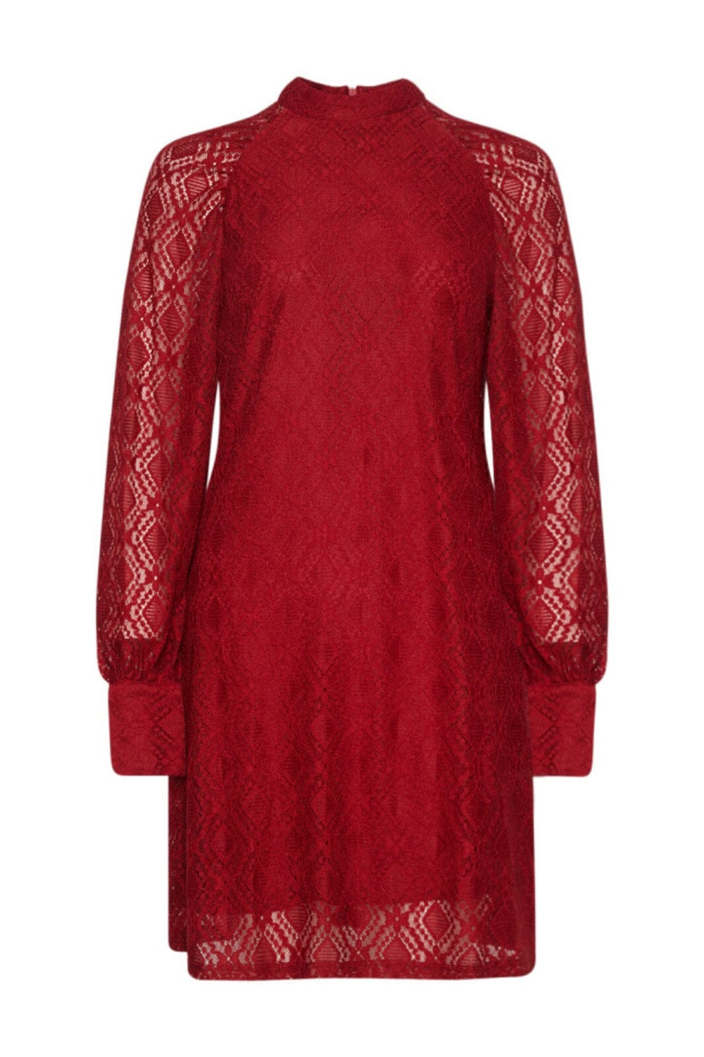 Noella - Texas Lace Dress - 014 Red Kjoler 
