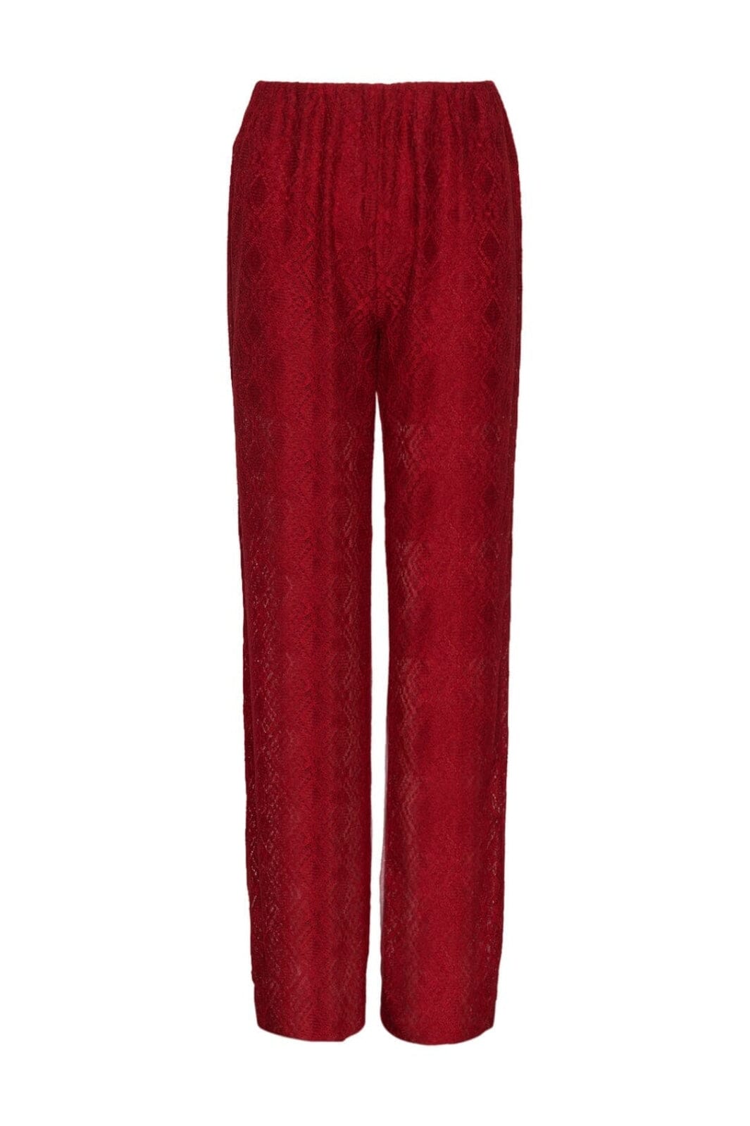 Noella - Texas Lace Pants - 014 Red Bukser 