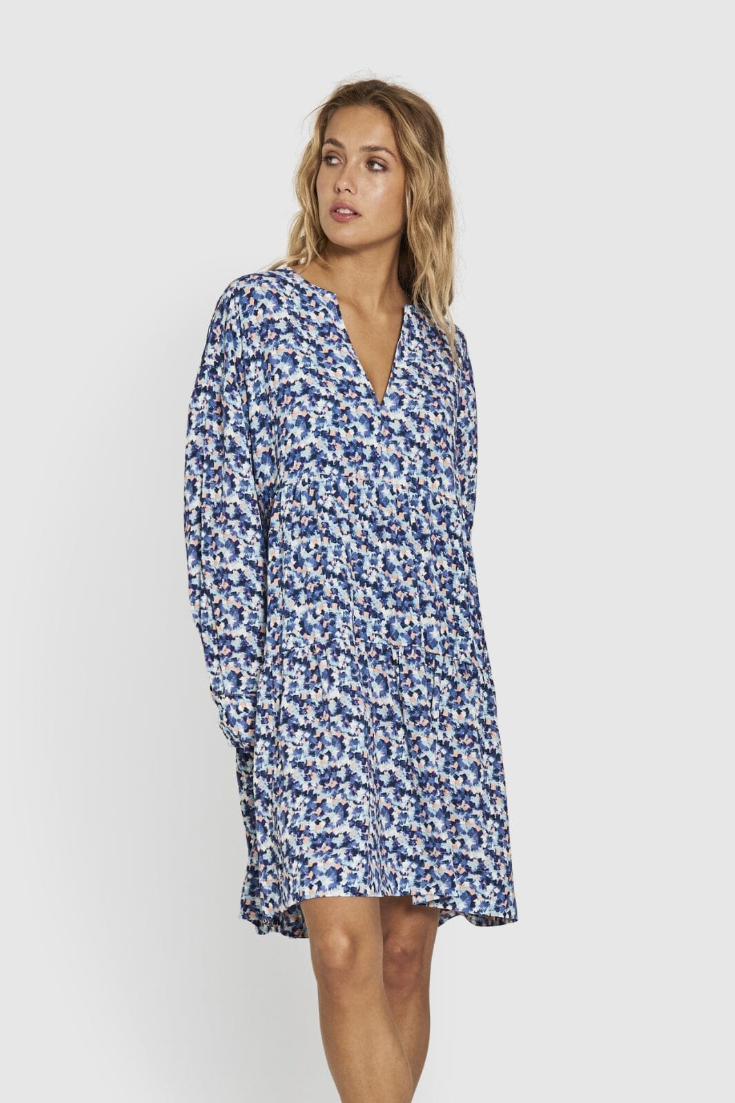 NORR - Bomba Short Dress - Multicolor print Kjoler 