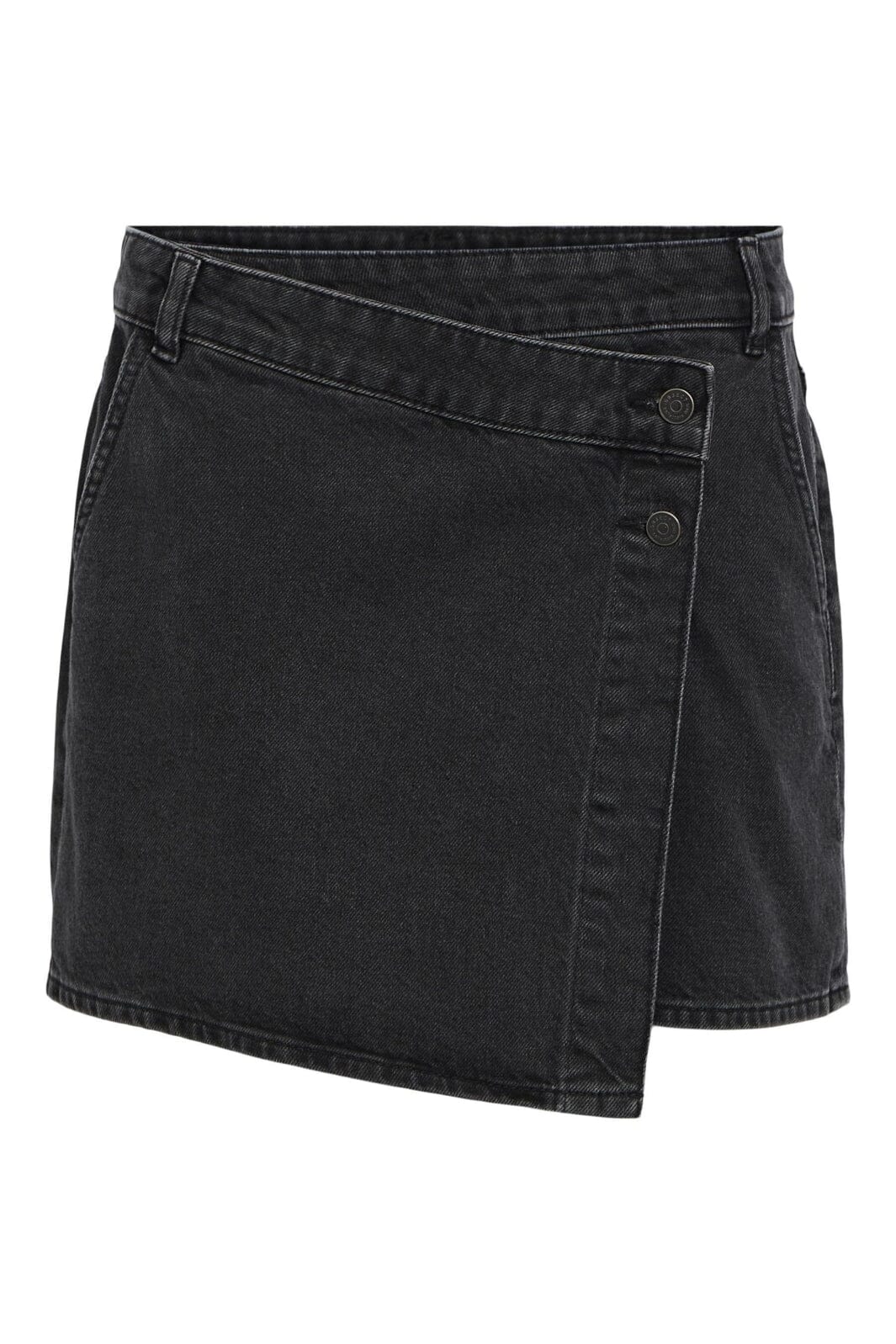Object - Objharlow Mini Denim Skirt - 4507130 Black Denim Nederdele 