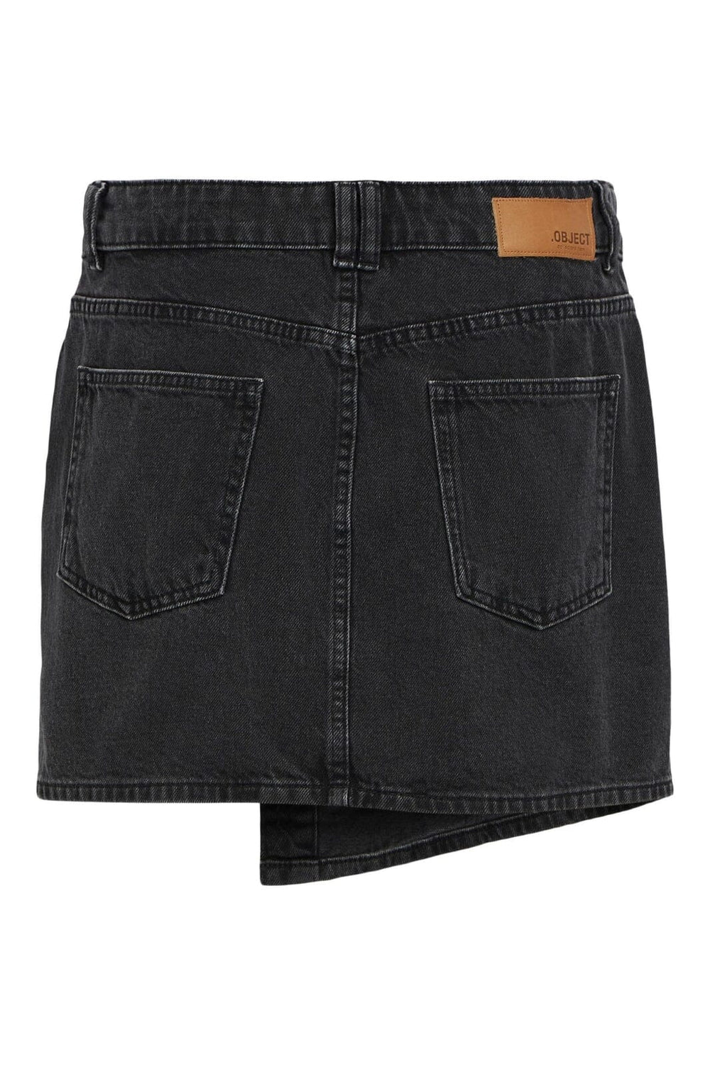 Object - Objharlow Mini Denim Skirt - 4507130 Black Denim Nederdele 