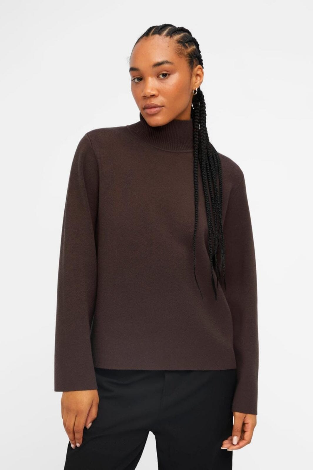 Object - Objreynard Square Sleeve Pullover - 4267707 Java Strikbluser 