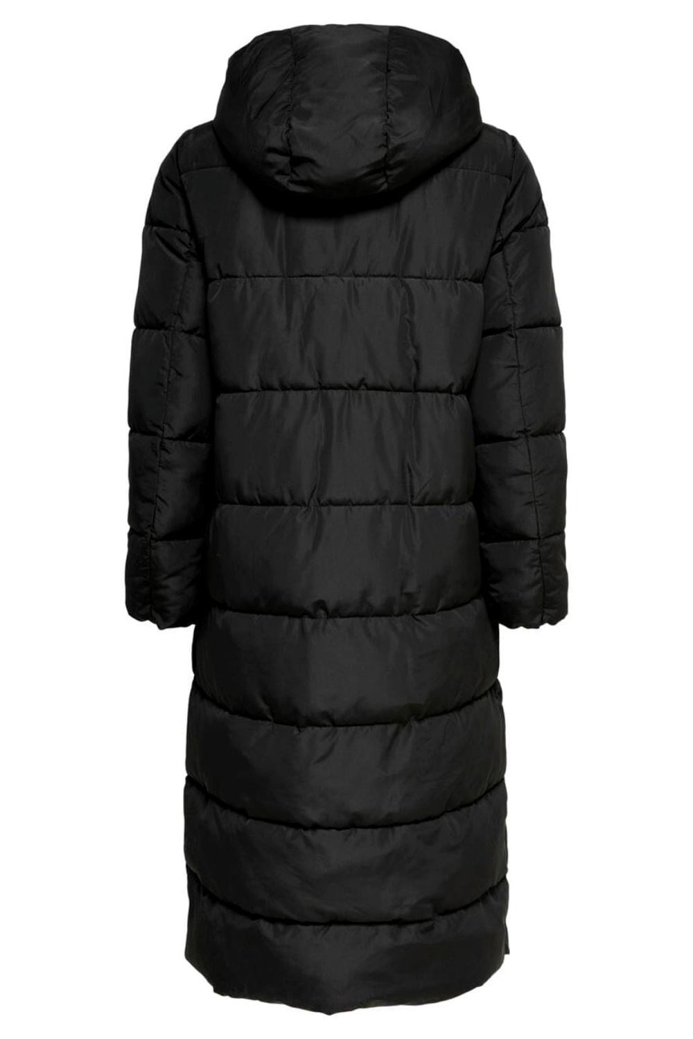 Only - Onlanna X Long Hood Puffer Coat - 3847626 Black Jakker 
