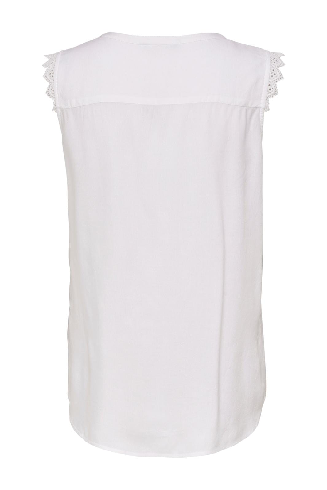 Only, Onlkimmi S/L Top, White