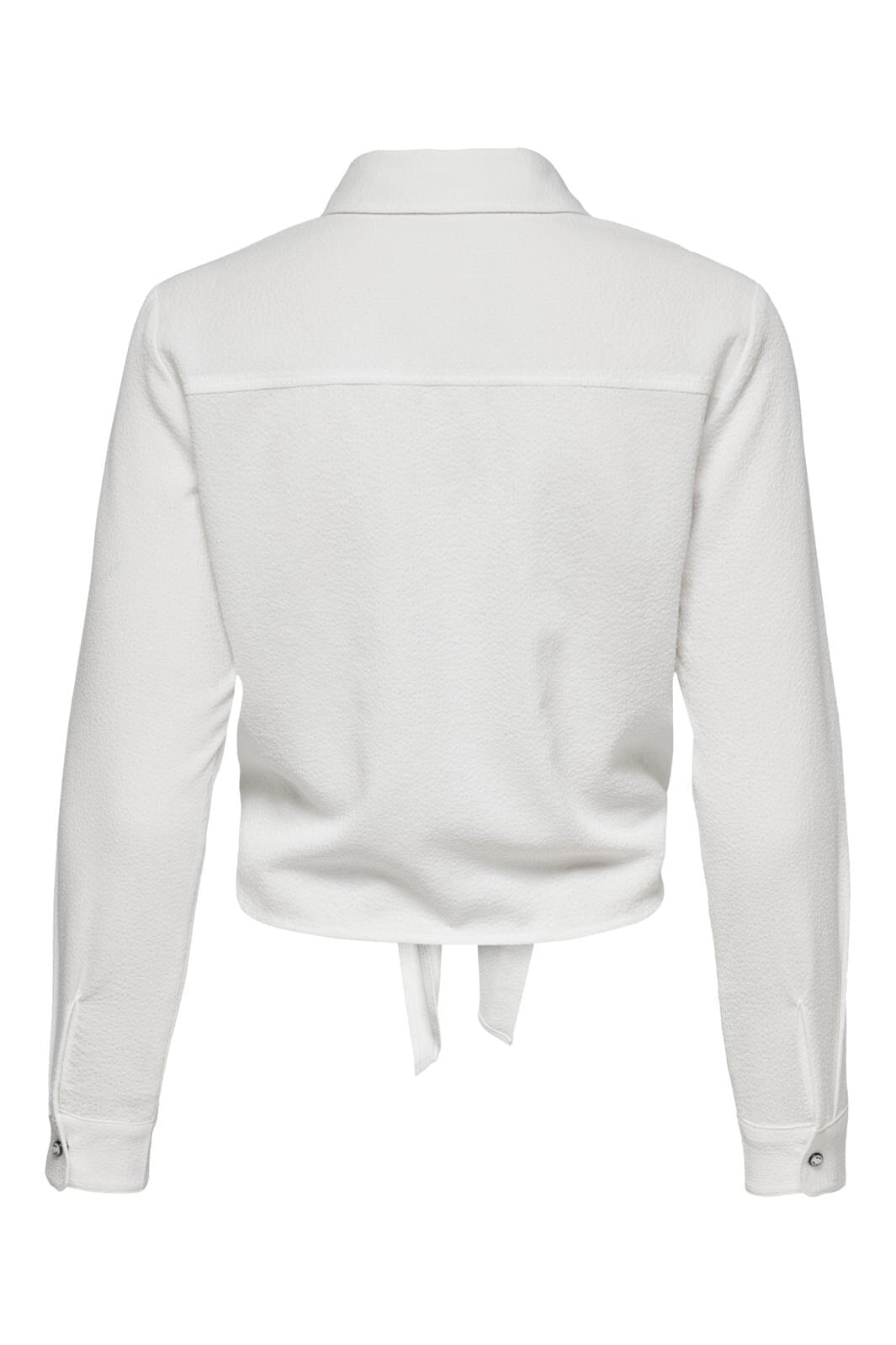 Only, Onllecey Ls Knot Shirt, Cloud Dancer