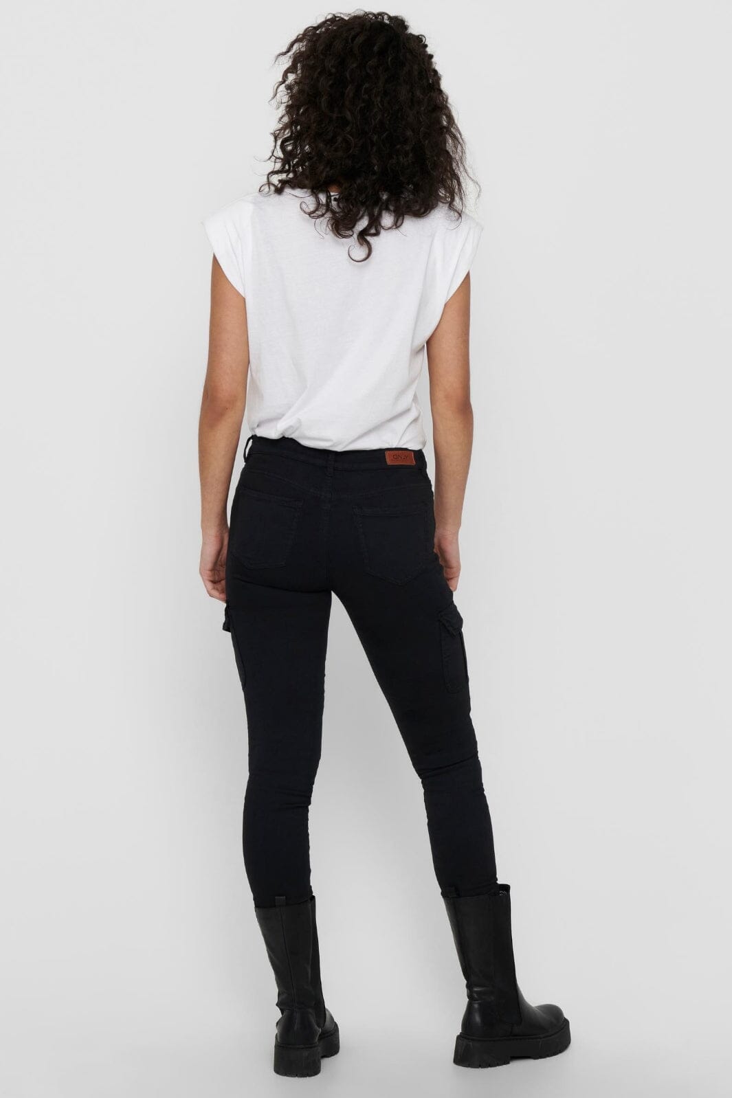 Only - Onlmissouri Reg Cargo - 3372093 Black Black Washed Bukser 