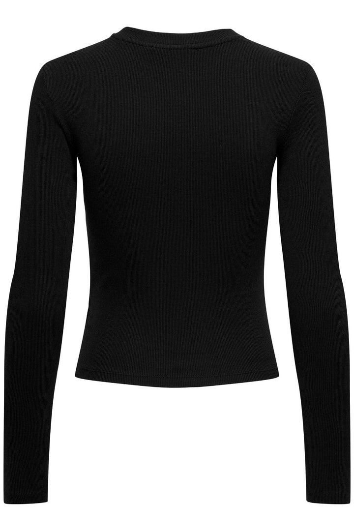 Only - Onlnussa L/S Top JRS Noos - Black Bluser 