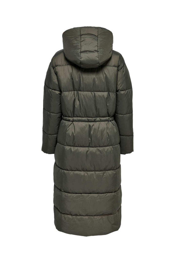 Only - Onlpuk Long Puffer Cc - 3953982 Kalamata Lining. Persimmon Orange