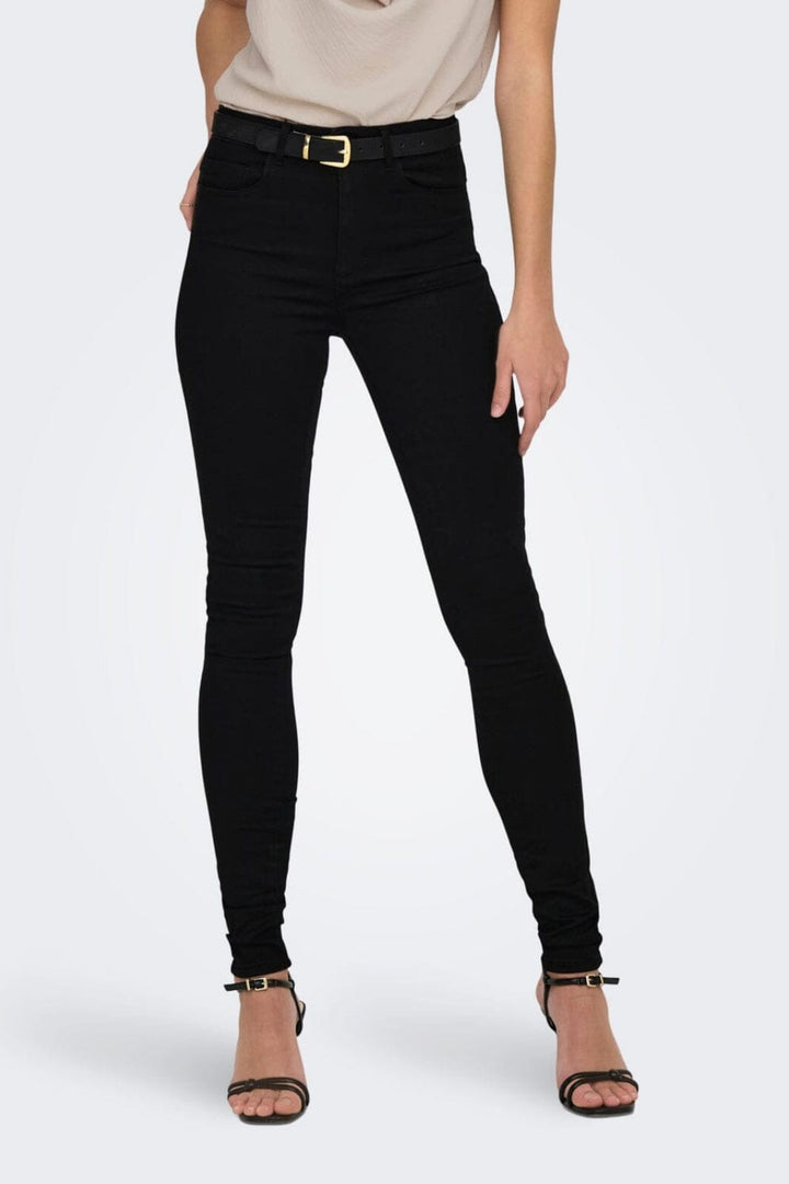 Only - Onlroyal Life High Jeans 600 - 1822517 Black 