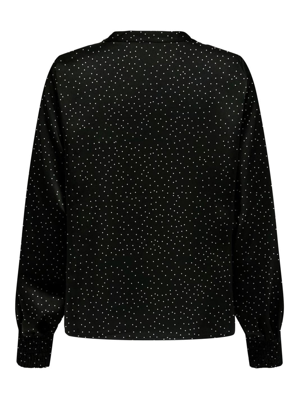 Only - Onlthalia L/S V-Neck Top Bf - 4410114 Black Bf Small Dot
