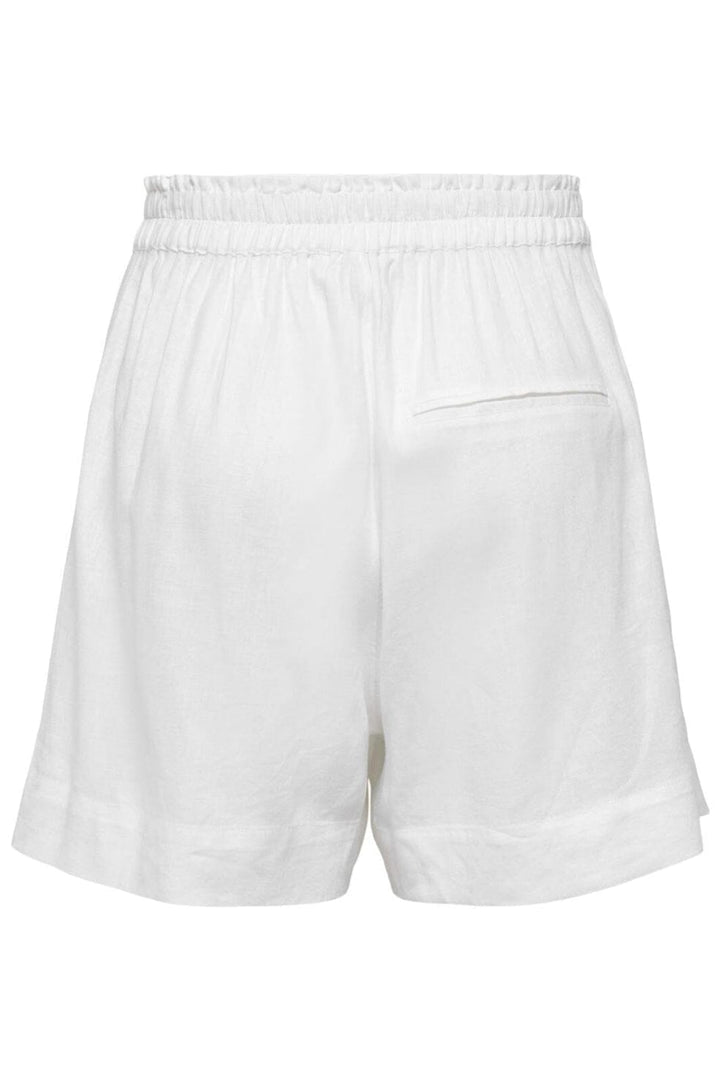 Only - Onltokyo Linen Blend Shorts - 3926406 Bright White Shorts 