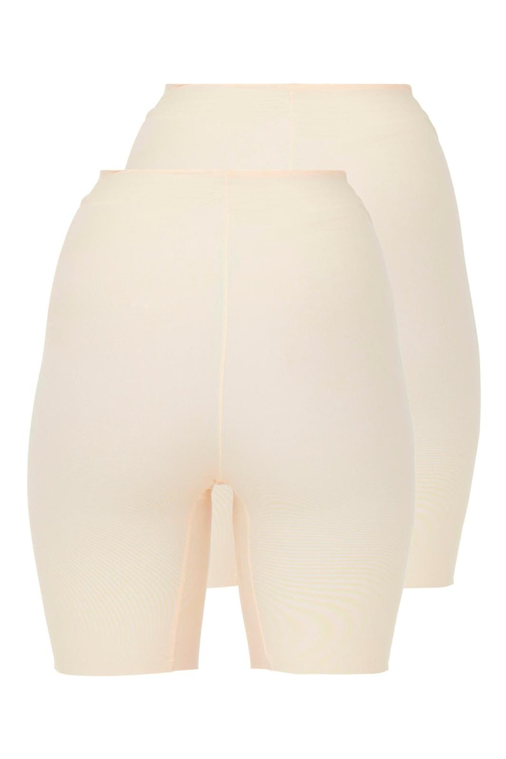 Only, Onltracy Shape Up 2Pack Hw Bonded Shorts, Nude NUD-NUDE
