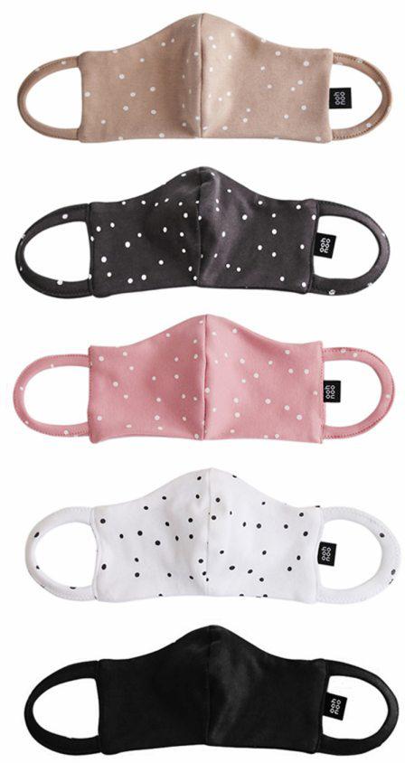 Ooh Noo - Mundbind - Cotten Face Mask Kids 7-12 år - Anthacite Mundbind 